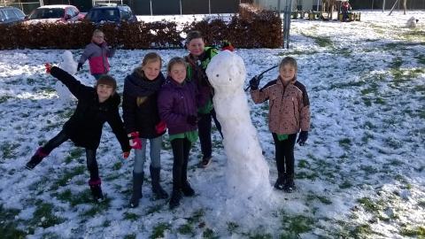 Sneeuwpret welpen scouting St. Maarten